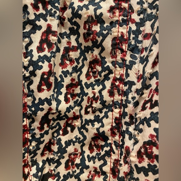 Pilcro ruffled button down from Anthropologie - Picture 3 of 5